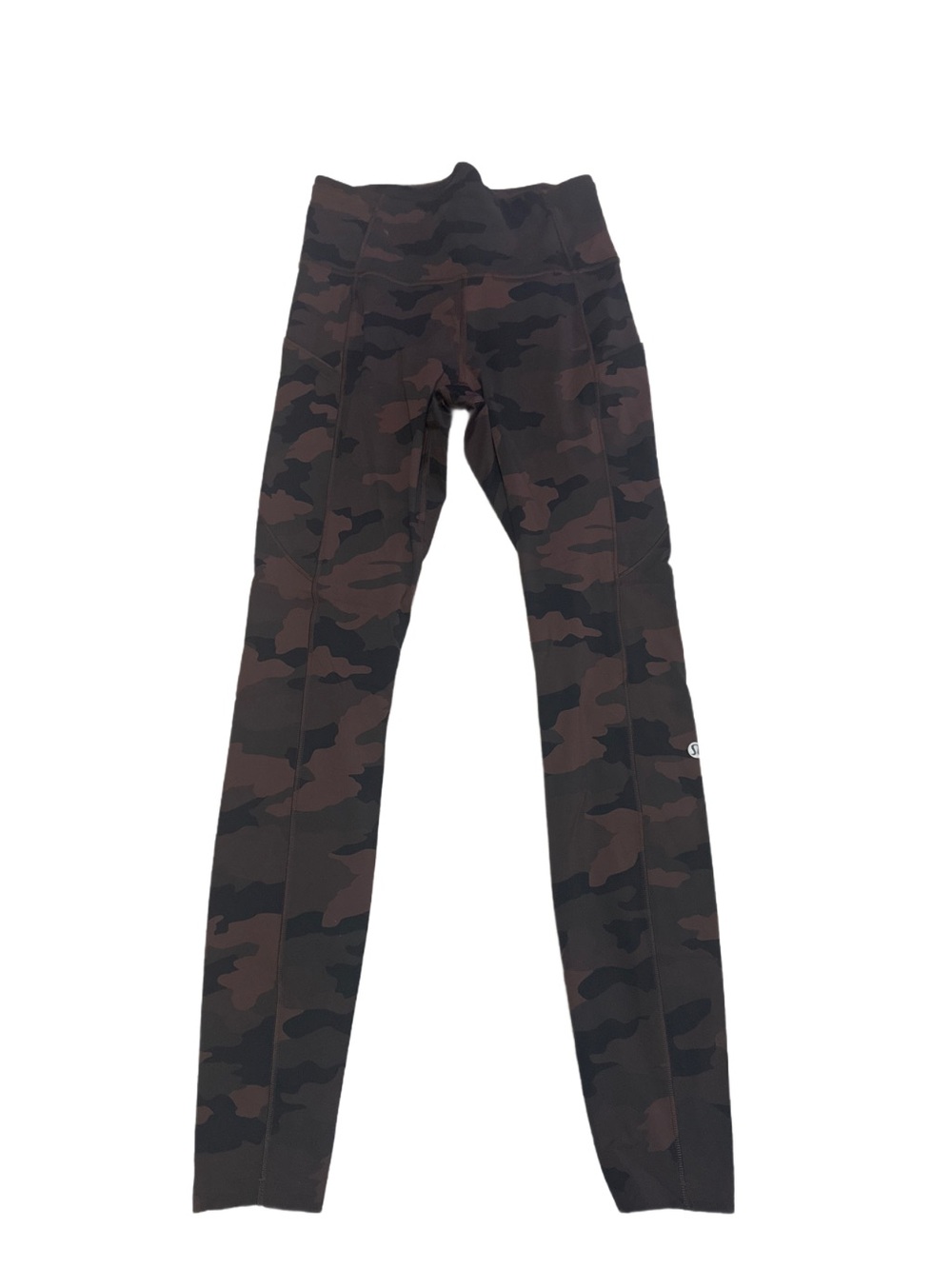 Lululemon Fast and Free Reflective High-Rise Tight 28” Brown Camo Size 6